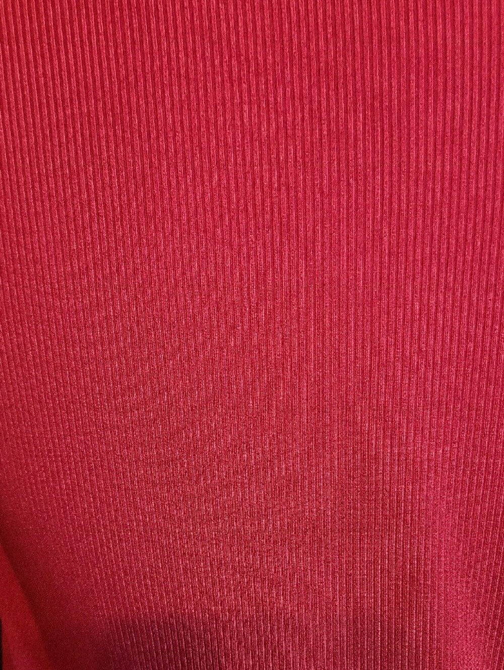 Women’s Cutout Front Short Sleeve Top - Red NWOT - Picture 4 of 7